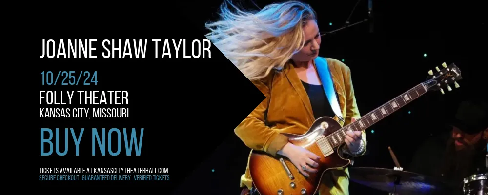 Joanne Shaw Taylor at Folly Theater